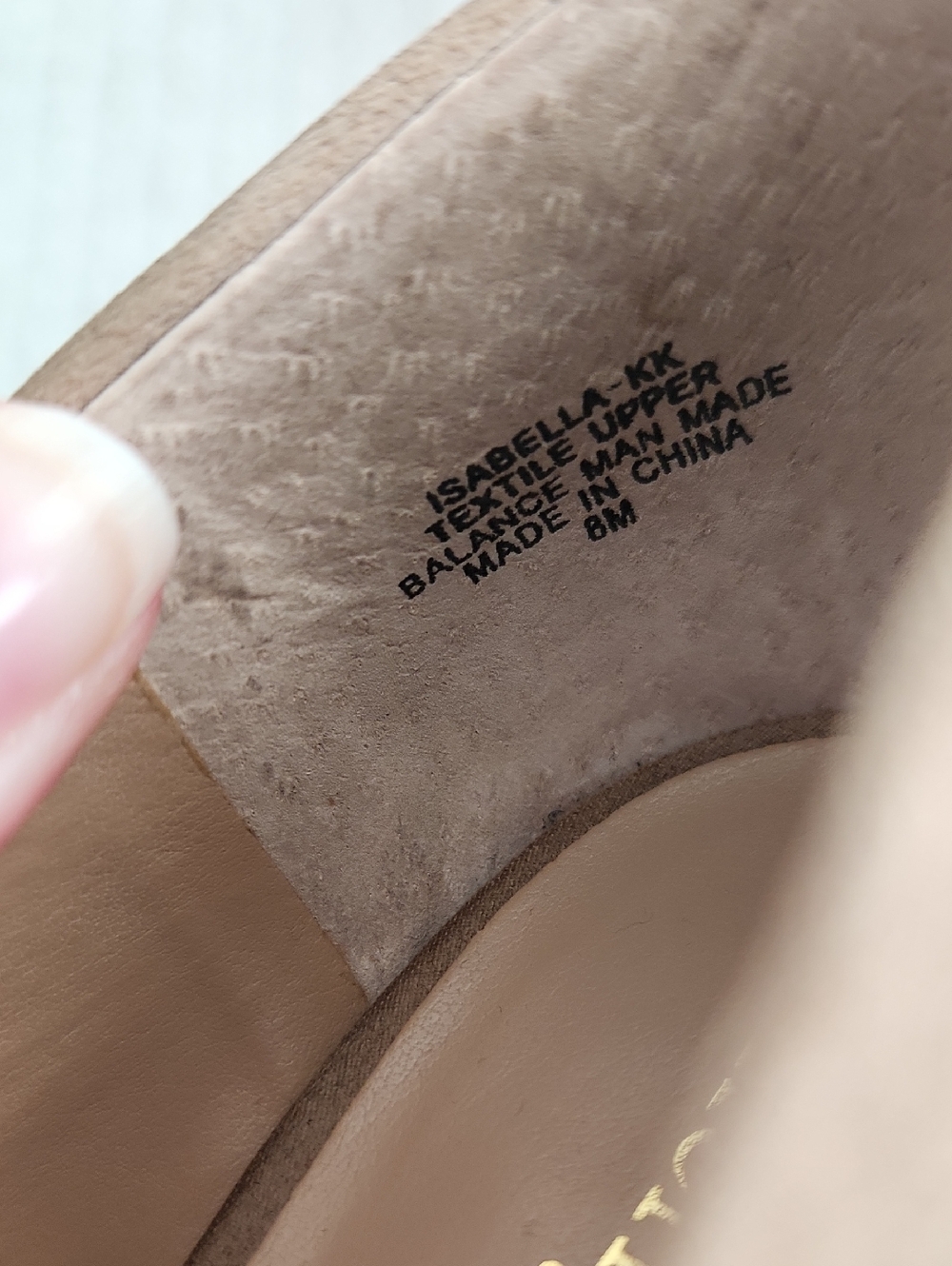 Kelly & Katie Taupe Suede Classic Round-Toe Heels - Picture 4 of 4